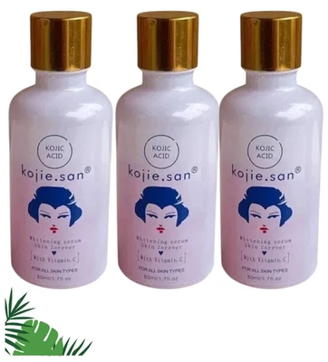 KOJIESAN Kojie San Kojic Acid Skin Lightening Brightening Serum With Vitamin C 50ml