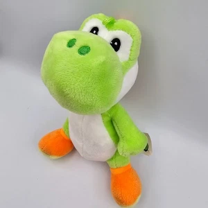 Super Mario Yoshi Plush Green Dinosaur ~7-9” Nintendo Good Stuff 2023 - Picture 1 of 13