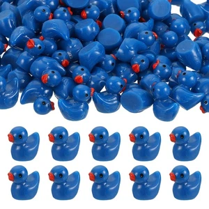 Mini patos de resina, lindos patos pequeños para esconder (azul oscuro, paquete de 60) - Imagen 1 de 7