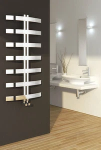 RADIADOR/TOALLERO DE DISEÑO DE ACERO INOXIDABLE REINA RIESI, PULIDO - Imagen 1 de 1