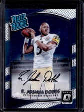 2017 Donruss Optic Joshua Dobbs Rated Rookie Auto Autograph RC #75/150 Steelers