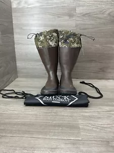 MUCK UNISEX FORAGER TALL BOOT, FOR-MDNA, DARK/MOCDNA CAMO Sz Men’s 13 - Picture 1 of 7