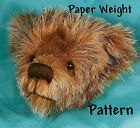 Mohair or Plush 'Paper Weight or Eye Glass Holder'  PATTERN by Purely Neysa