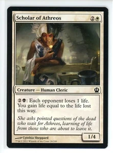 SCHOLAR OF ATHREOS Theros #28 THS(LP)(MTG) - Picture 1 of 1