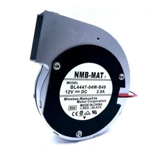 NMB BL4447-04W-B49 11028 12V 2A 2pin Turbine Centrifugal Fan Blower Metal Frame - Picture 1 of 3