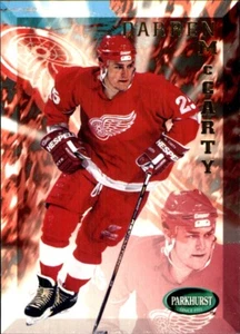 1995-96 Parkhurst International #341 Darren McCarty DETROIT AILES ROUGES - Photo 1 sur 2