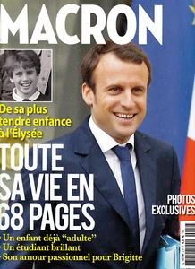 EMMANUEL MACRON Toute sa vie en 68 pages Feat. BRIGITTE MACRON 2017 RARE ©TBC - Foto 1 di 1