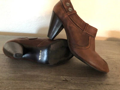 Botas de cuero para mujer talla 9,5 Foto 1 de 4