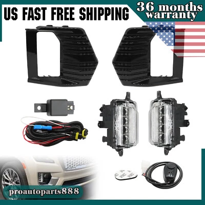 Faro antiniebla delantero izquierdo y derecho para GMC Yukon XL 2021 2022 2023 2024 Foto 1 de 4