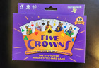 FIVE CROWNS: The Game Isn't Over Until the Kings Go Wild! 5 Suited Rummy SEALED