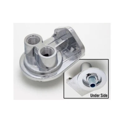 Transdapt 1028 одно дистанционное основание масляного фильтра; вертикальные порты 1/2 дюйма NPT — Ph8A - Изображение 1 из 3