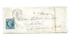 (LET030) LSC pour Connerré . Napoléon N°14B obl PC 3521 Verneuil-sur-Avre - Picture 1 of 1
