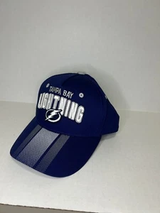 Tampa Bay Lightning Adjustable Hat/Cap Boys Youth NHL Licensed New - Picture 1 of 7