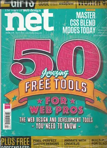 NET MAGAZINE THE VOICE OF WEB DESIGN ISSUE 278 APRIL 2016 W/ 2 FREE GIFTS - Foto 1 di 1