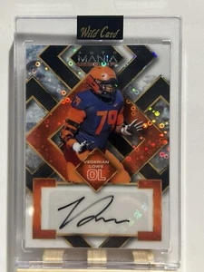 2022 Wild Card Auto Mania Vederian Lowe RC 1/1 - Picture 1 of 6
