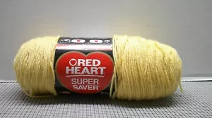 Red Heart Super Saver Cornmeal #0320 Worsted Medium 4 - Picture 1 of 6