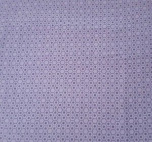 18" Basically Hugs Flannel Helen Stubbings P&B Textiles Purple Honeycomb Hexie - Picture 1 of 3