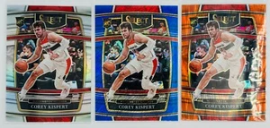 2021-22 Select Corey Kispert Rookie #81 Lot (3) Silver/Blue Shimmer/Orange Flash - Picture 1 of 4