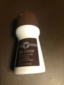 AVON WILD COUNTRY  ROLL ON ANTI-PERSPIRANT DEODORANT 2.6 FL OZ - Picture 1 of 3