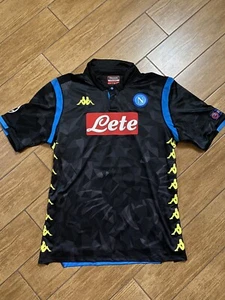 Maglia Napoli 2018 2019 Fabian Ruiz 8 Champions Kappa Calcio Shirt Jersey Away - Foto 1 di 12
