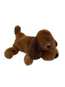 Vintage 1973 Dakin Plush Tan Brown Puppy Dog Stuffed Animal 9” - Picture 1 of 8