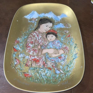 1. Auflage ROSENTHAL Studio Art OVAL Porzellan Teller EDNA HIBEL #15/150 ED325 - Bild 1 von 15