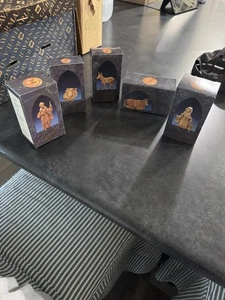 LOTE DE 5 FIGURAS BELÉN FONTANINI BELÉN ITALIA ROMANA EN CAJAS - Imagen 1 de 6