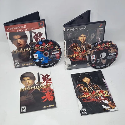Onimusha Warlords & Onimusha 2 (Sony Playstation 2 PS2) CIB Complete - TESTED - Image 1 of 4