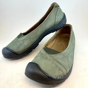 Bailarina Keen Pizarra Verde Oliva Gris Esterlina Ciudad Plana, talla 8.5 EU 39 - Imagen 1 de 12