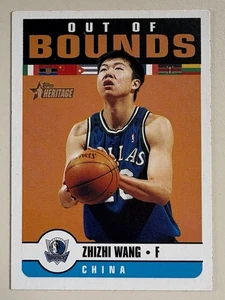 2002 Topps Heritage Zhizhi Wang #3 Dallas Mavericks - Bild 1 von 2