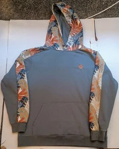 Hooey Oasis Blue Mens Hoodie Sweatshirt Sz l Cowboy Western Gear - Picture 1 of 5