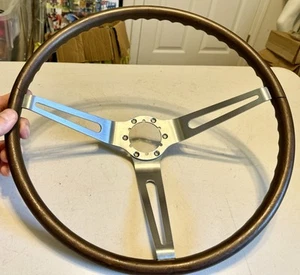 GM 3 Spoke Wood Steering Wheel 1967 1968 Corvette Camaro Chevelle Nova Original - Picture 1 of 17