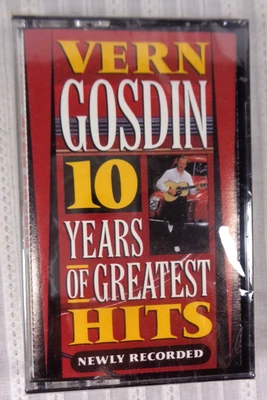 Vern Gosdin - 10 Years of Greatest Hits 1990 Cassette CBS BRAND NEW! - Image 1 of 3