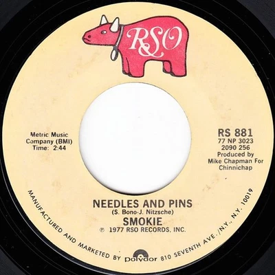 45 Smokie - Needles And Pins / No One Could Ever Love You More on RSO - Image 1 of 2