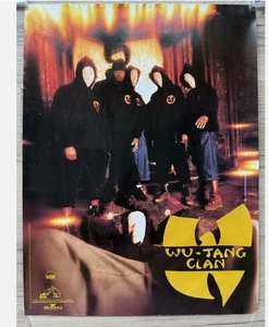 HOLY GRAIL! Wu-Tang Clan Enter The 36 Chambers PROMO Poster 1993 Hip Hop Rap - Picture 1 of 6