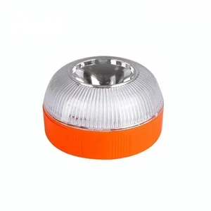 Faro Di Emergenza per Auto Ricaricabile Tramite USB V16 Luce Stroboscopica a Ind - Foto 1 di 12