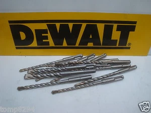 12 X ASSORTED DEWALT EXTREME  160mm  SDS PLUS DRILL BITS 5.5mm to  12mm - Picture 1 of 1