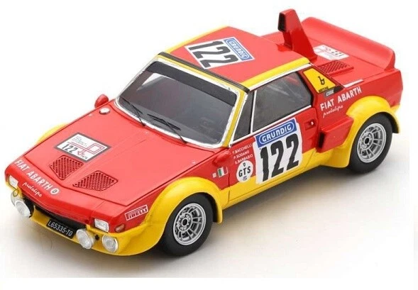 Spark Model Fiat-Abarth X1/9 #122 Tour de France Au 1:43 SF158 - Image 1 of 1