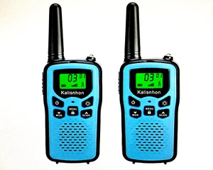 2 Pk Set Long Range Walkie Talkies Two Way Radio 22 Channels - Zdjęcie 1 z 7