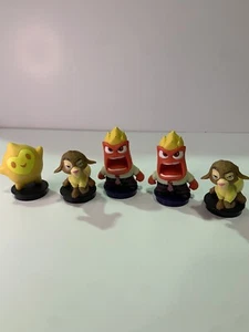 Disney Cup Toppers Insides Out 2 and Wonder Lot of 5 - Picture 1 of 3