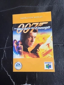 007 The World Is Not Enough N64 Nintendo 64 / Nur Anleitung / Anleitung - Bild 1 von 2
