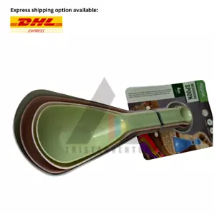 Dual Sided High Quality Measuring Cups And Measuring Spoons 4 pcs Multiple Sizes - Picture 1 of 6