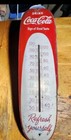  True Vintage Collectible Coca Cola Cigar  Thermometer