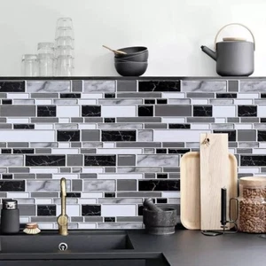 Peel and Stick Backsplash Wallpaper Kitchen 11.8" X 78.7"tile Waterproof.. - Picture 1 of 6