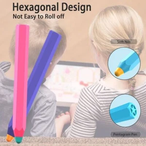 Replaceable Kids Stylus Pen Tablet Capacitive Touch Pencil Writing - Photo 1/13