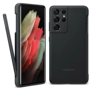 Oryginalne silikonowe etui ochronne Samsung Galaxy S21 Ultra 5G + rysik S Pen - Zdjęcie 1 z 8