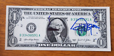 Autographed Tommy Chong dollar bill with sketch w/coa  CHEECH & CHONG