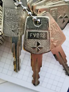 Vintage Original Classic Car Wilmot Breeden FV Series Keys: FV101-FV225 - Picture 1 of 3