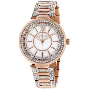 Wittnauer Women's Quartz Crystal Accents Rose Gold-Tone 38MM Watch WN4025 - Picture 1 of 3