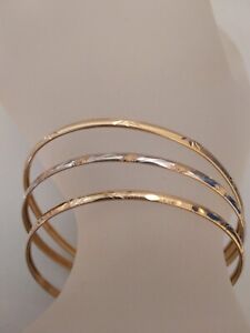 Multi-Tone Gold Fine Bangles for sale | eBay